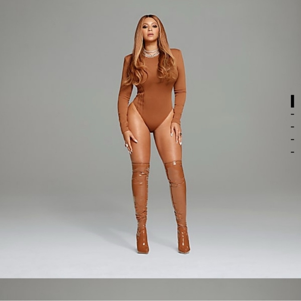 XS - Ivy Park x Adidas Fierce Brown Bodysuit